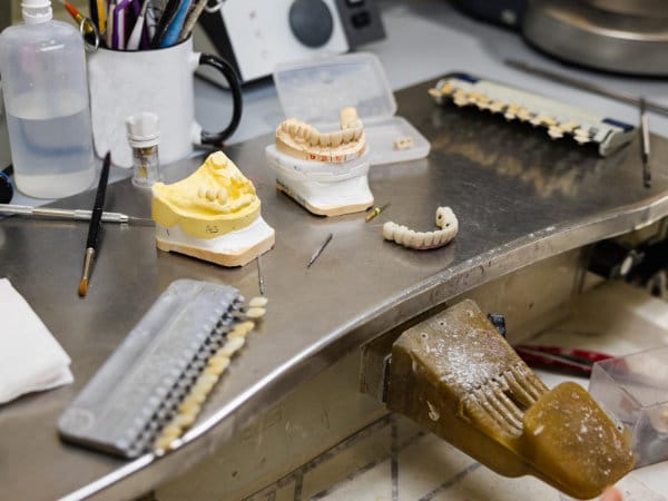 On-site denture lab