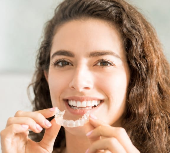 Smiling orthodontic patient at Azari & Zahedi Dentistry